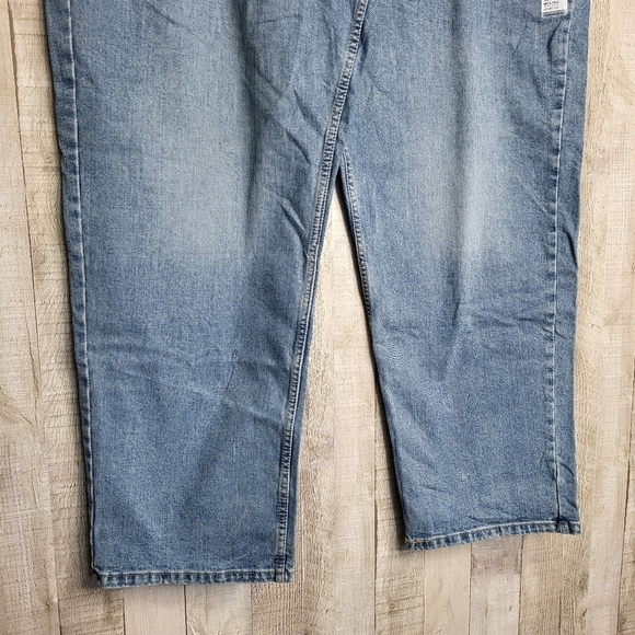 Men's Levi's 550 Relaxed-Fit Stretch Straight Blue Jeans 50x32 New - Picture 6 of 15